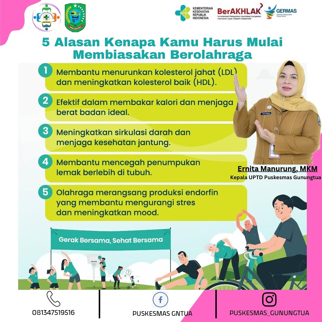 5 Alasan Kenapa Kamu Harus Mulai Membiasakan Berolahraga
